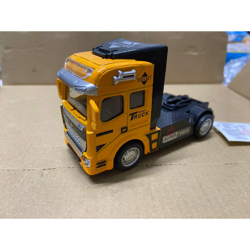 Miniatura Caminhão Carreta Carroceria de Ferro Fricção
