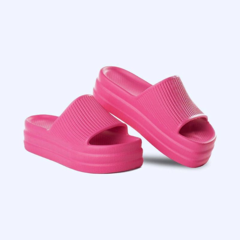 Chinelo Feminino Slide Nuvem Plataforma