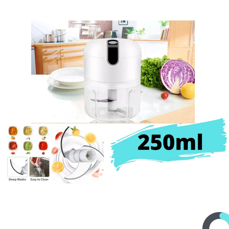 Mini Processador de Alimentos Elétrico Triturador