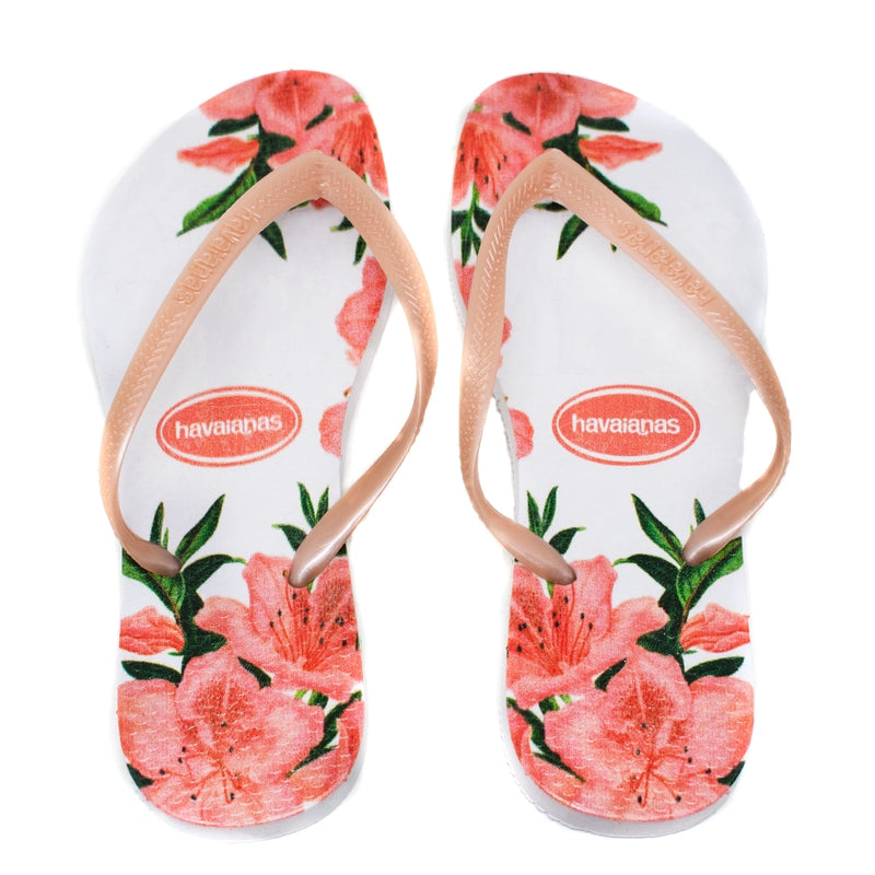 Kit 2 Chinelos Feminino Havaianas Flores