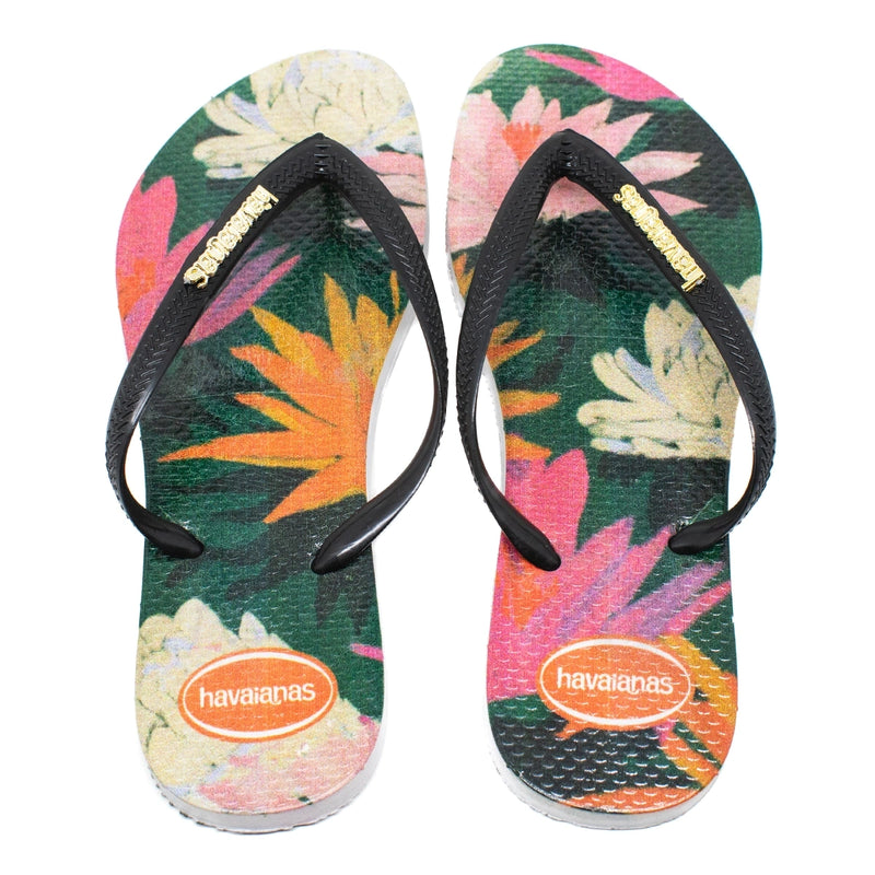 Kit 2 Chinelos Feminino Havaianas Flores