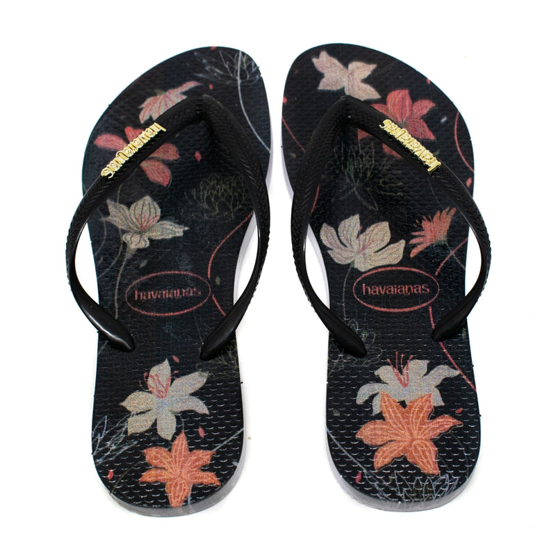 Kit 2 Chinelos Feminino Havaianas Flores