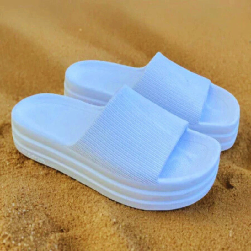 Chinelo Feminino Slide Nuvem Plataforma
