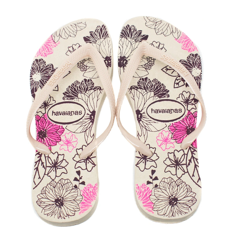 Kit 2 Chinelos Feminino Havaianas Flores