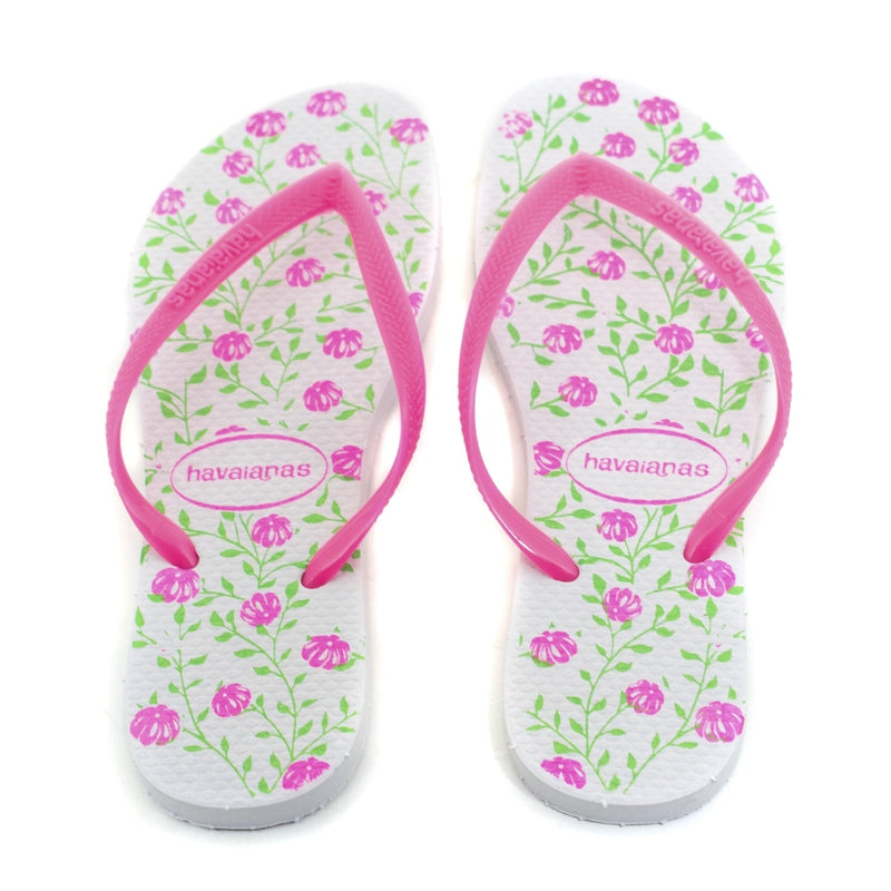 Kit 2 Chinelos Feminino Havaianas Flores